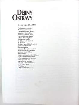 Milan Myška: Dějiny Ostravy