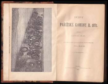 Prosper Olivier Lissagaray: Dějiny Pařížské komuny r. 1871