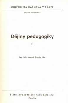 Dějiny pedagogiky