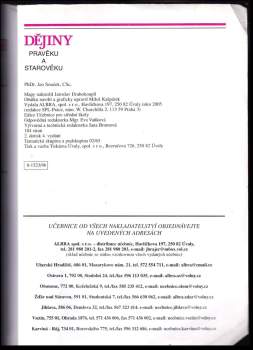 Jan Souček: Dějiny pravěku a starověku