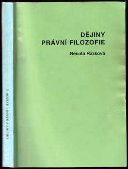 Dějiny právní filozofie