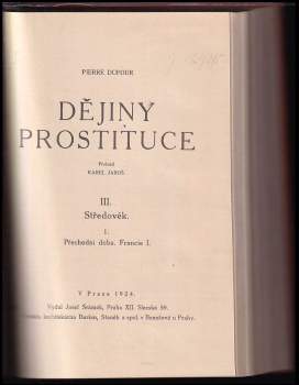 Pierre Dufour: Dějiny prostituce