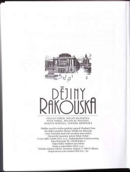 Václav Veber: Dějiny Rakouska