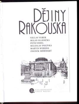 Václav Veber: Dějiny Rakouska