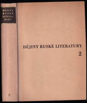 Dějiny ruské literatury 2