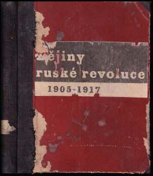 Lev Trockij: Dějiny ruské revoluce