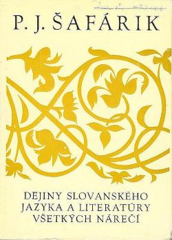 Dejiny slovanského jazyka a literatúry všetkých nárečí