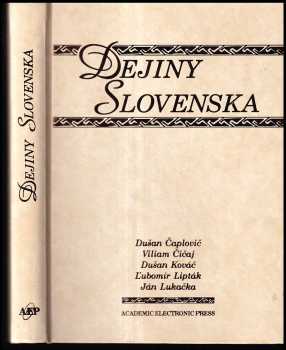 Viliam Čičaj: Dejiny Slovenska