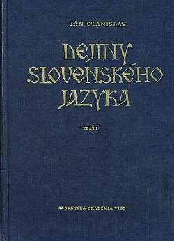 Dejiny slovenského jazyka