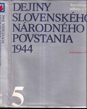 Dejiny slovenského národného povstania 1944