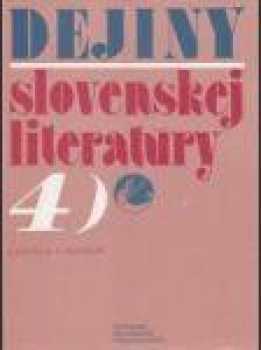 Dejiny slovenskej literatúry