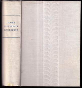 Dejiny slovenskej literatúry