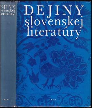 Dejiny slovenskej literatúry