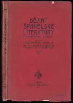 James Fitzmaurice-Kelly: Dějiny španělské literatury do konce XVIII. století