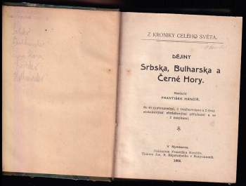 Dějiny Srbska, Bulharska a Černé Hory