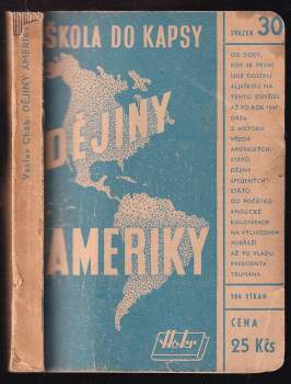 Václav Cháb: Dějiny států a národů amerických od prvního osídlení až do r. 1947