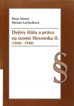 Dejiny štátu a práva na území Slovenska