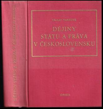 Dějiny státu a práva v Československu do roku 1945
