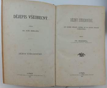 František Šembera: Dějiny středověké