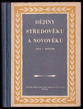 Dějiny středověku a novověku pro 7. ročník
