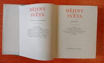 Jan Bečka: Dějiny světa 1 - 10 KOMPLET