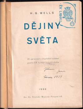 H. G Wells: Dějiny světa
