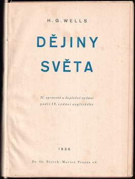 H. G Wells: Dějiny světa