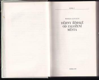 Titus Livius: Dějiny