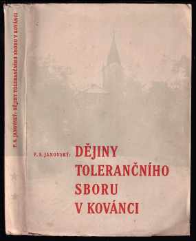 Dějiny tolerančního sboru v Kovánci