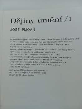José Pijoán: Dějiny umění