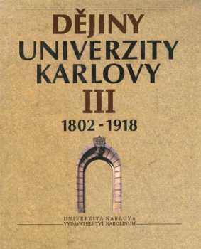 Jan Havránek: Dějiny Univerzity Karlovy