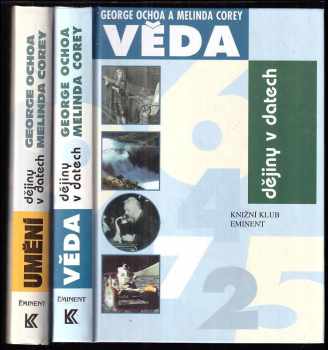 KOMPLET 2X Dějiny v datech - Umění + Dějiny v datech - Věda