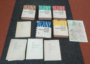 Dějiny Velké vlastenecké války Sovětského svazu 1941-1945 - 1 - 5 + mapy k svazkům 2-5