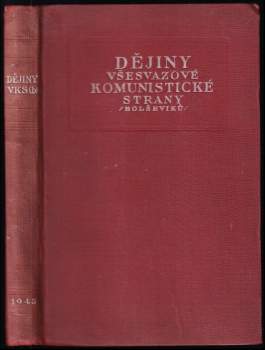 Dějiny všesvazové komunistické strany (bolševiků)