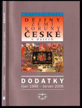František Čapka: Dějiny zemí Koruny české v datech