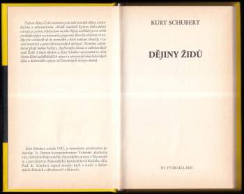 Kurt Schubert: Dějiny Židů