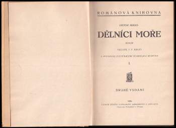 Victor Hugo: Dělníci moře
