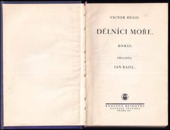 Victor Hugo: Dělníci moře