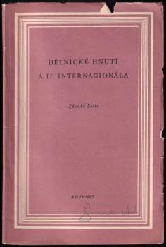 Dělnická hnutí a II. internacionála