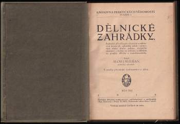 Alois Josef Kulišan: Dělnické zahrádky