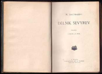 Michail Petrovič Arcybašev: Dělník Ševyrev