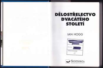 Ian V Hogg: Dělostřelectvo dvacátého století