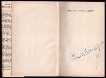 Edvard Beneš: Demokracie dnes a zítra