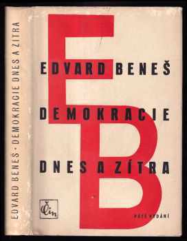 Demokracie dnes a zítra - Edvard Beneš (1948, Čin) - ID: 509116