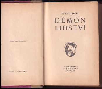 Karel Piskoř: Démon lidství