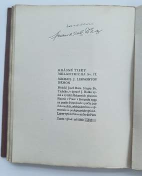 Michail Jur'jevič Lermontov: Démon