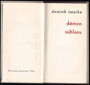 Dominik Tatarka: Démon súhlasu