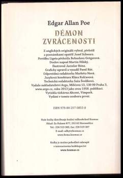 Edgar Allan Poe: Démon zvrácenosti
