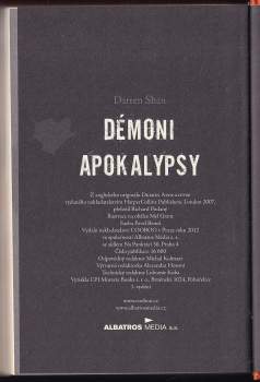 Darren Shan: Démoni apokalypsy
