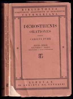 Demosthenis Orationes - Editio Minor. Volumen I. Pars I